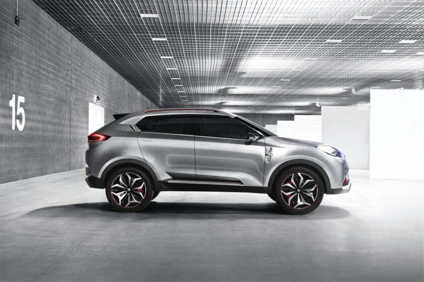 MG’s Global Design Director, Anthony Williams-Kenny, oversaw MG CS concept's stylings