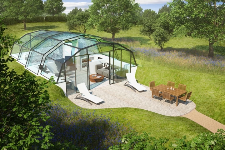 The Photon Space is a glass building designed to improve our health by maximizing exposure to daylight (Image: The Photon Project)