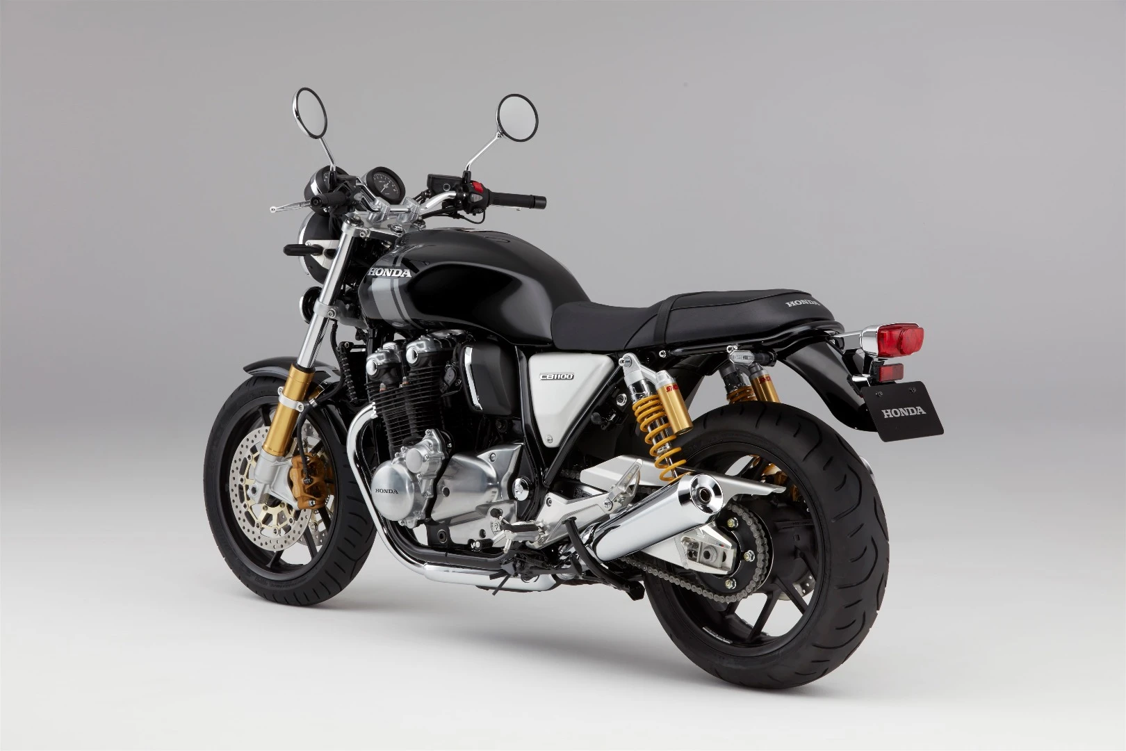 The 2017 Honda CB1100RS in Graphite Black color