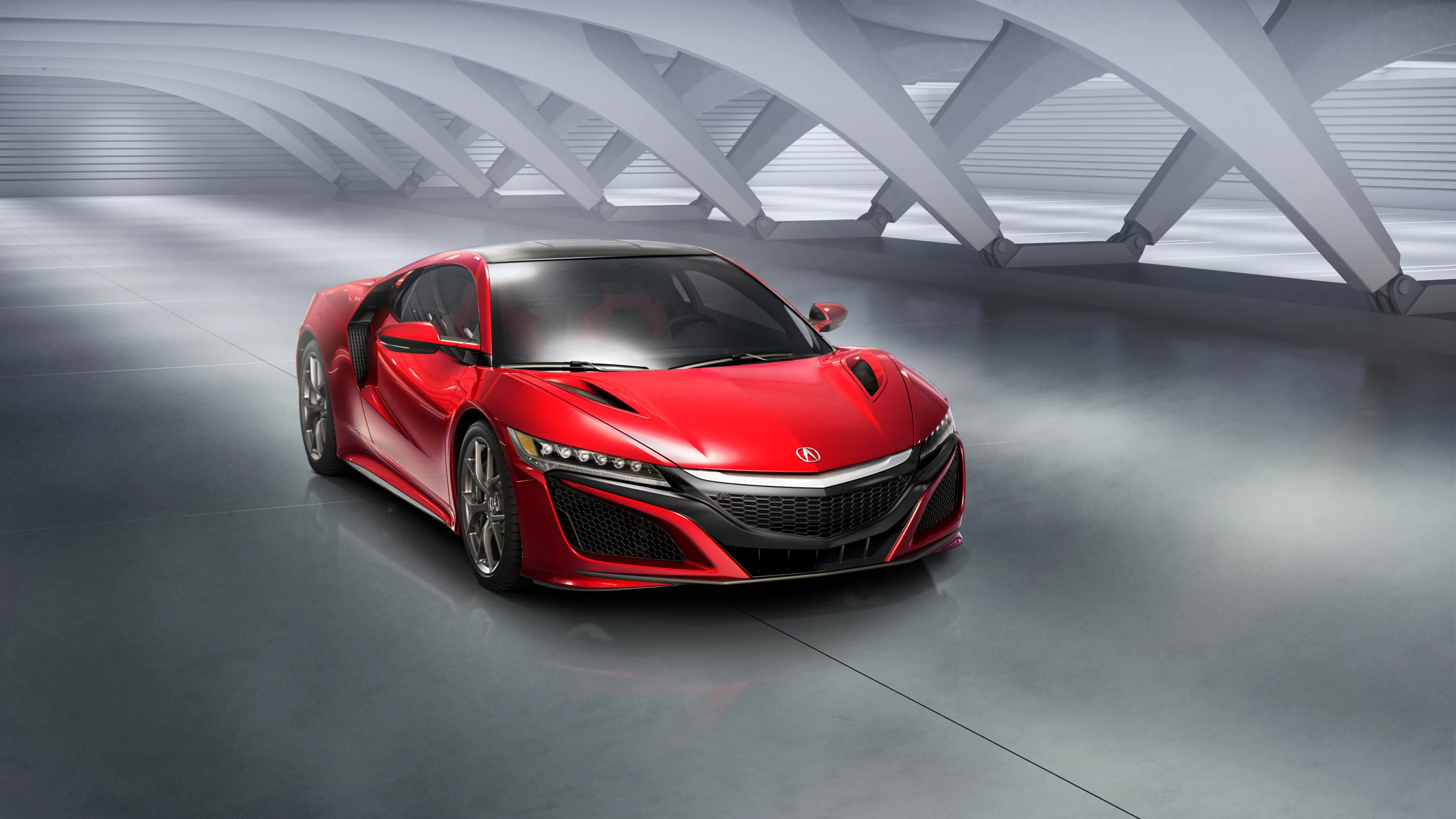 The production spec Acura NSX Version 2.0