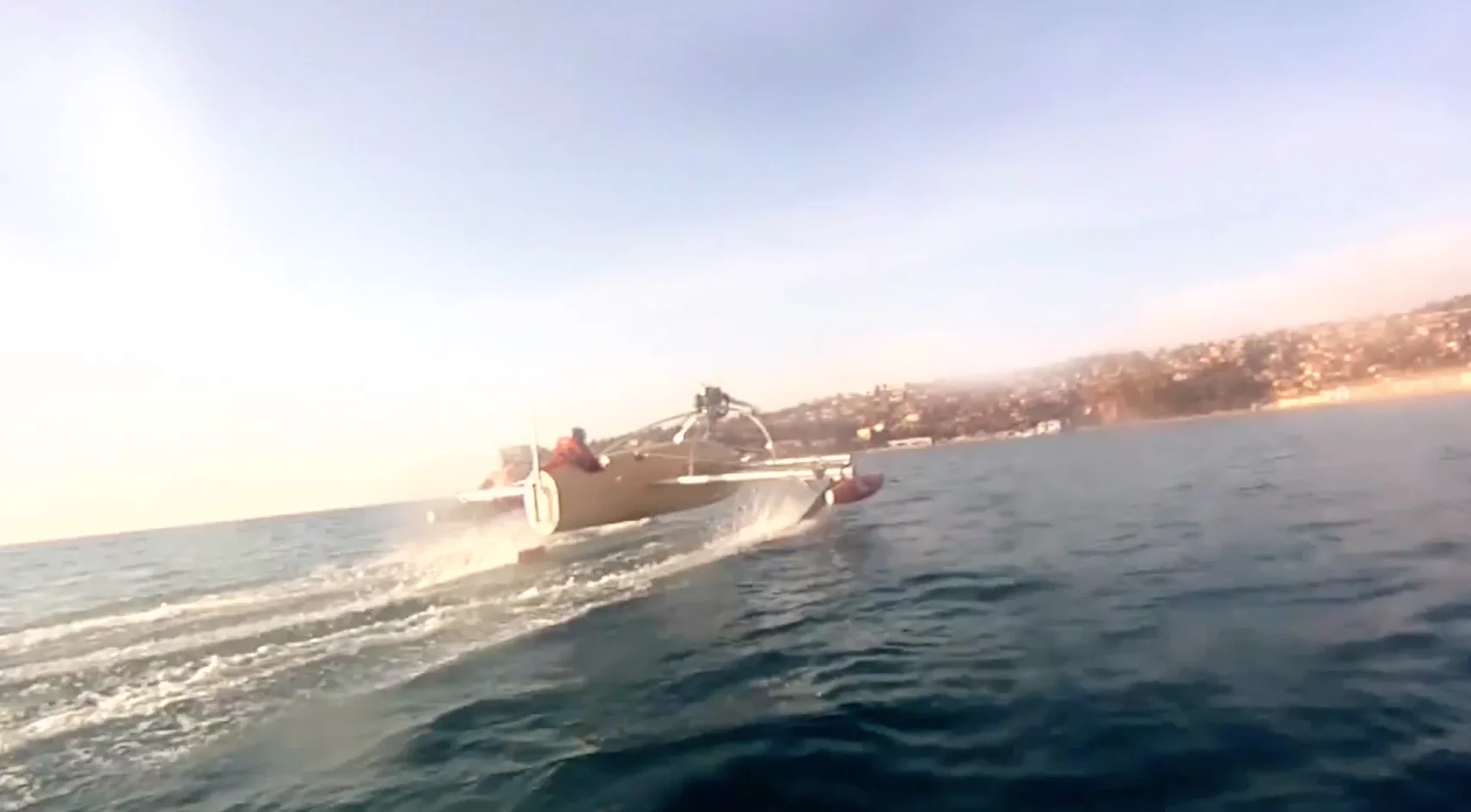 The prototype wFoil 18 Albatross