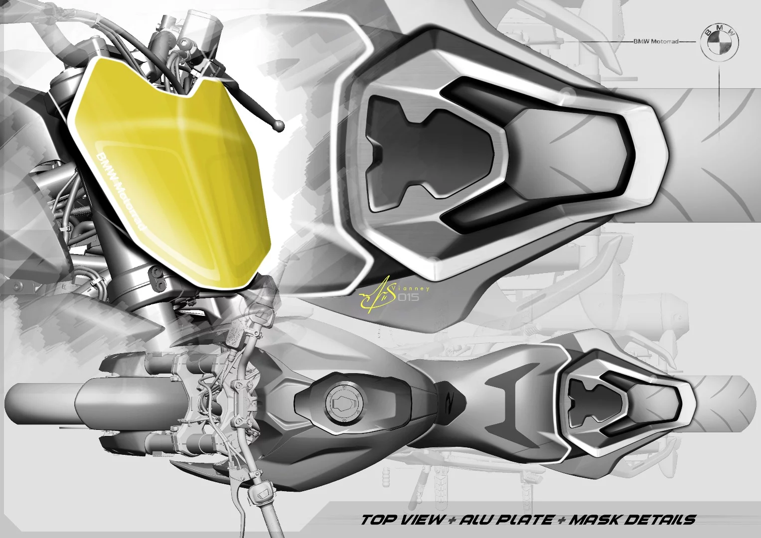 BMW Concept Stunt G 310: design concepts