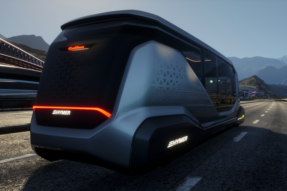 Hymer Concept Galileo self-driving camper pod