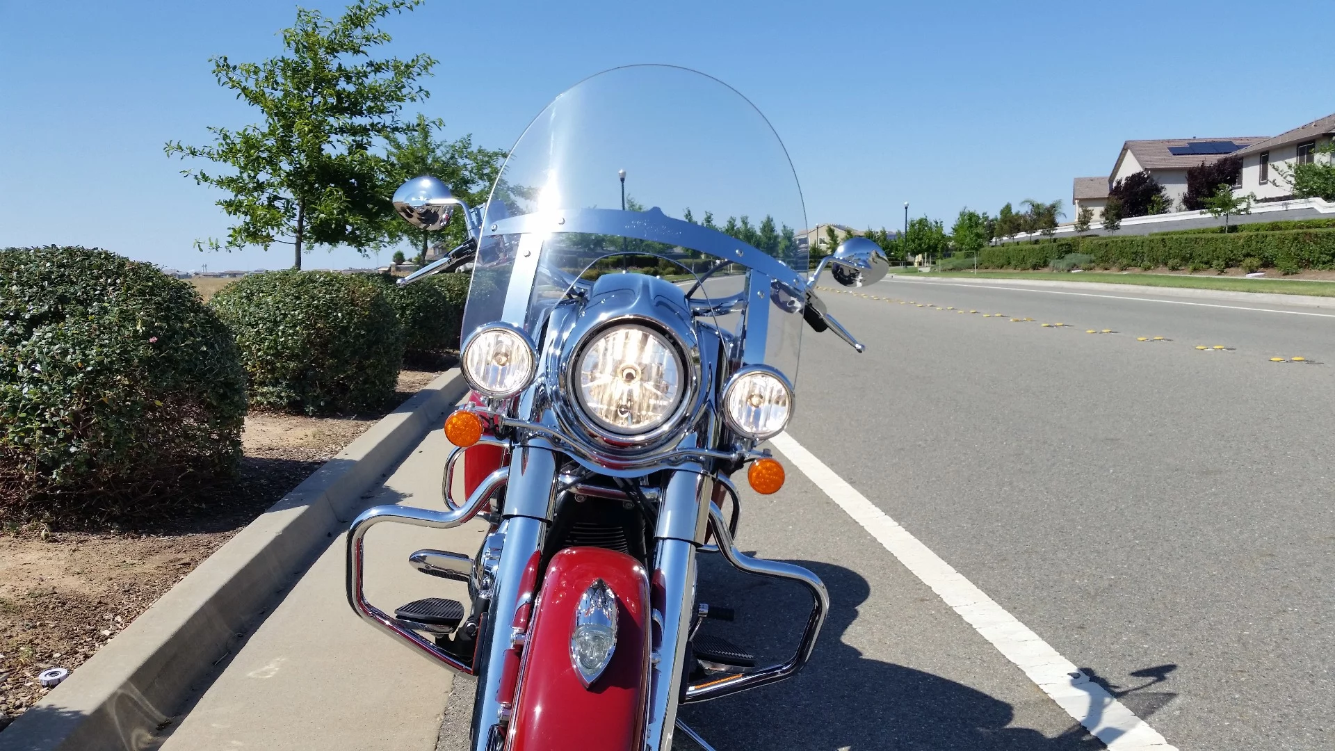 The light bar on the Springfield is standard and can be turned on or off with a simple button