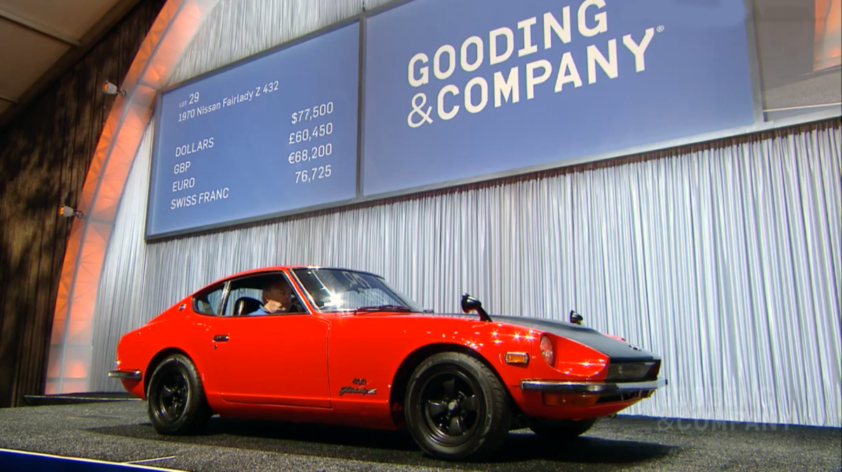 $89,600 | 1970 Nissan Fairlady Z 432 | Auction Link: Gooding & Company
