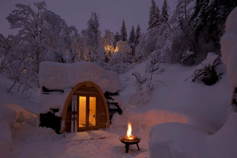 The PODhotel offers low impact accommodation amidst a pristine Swiss Alps backdrop