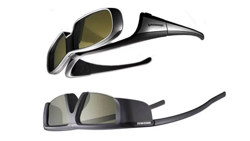 By wearing opposing brands' active shutter 3D glasses upside down, viewers can still get the full benefits from Panasonic and Samsung 3D TVs