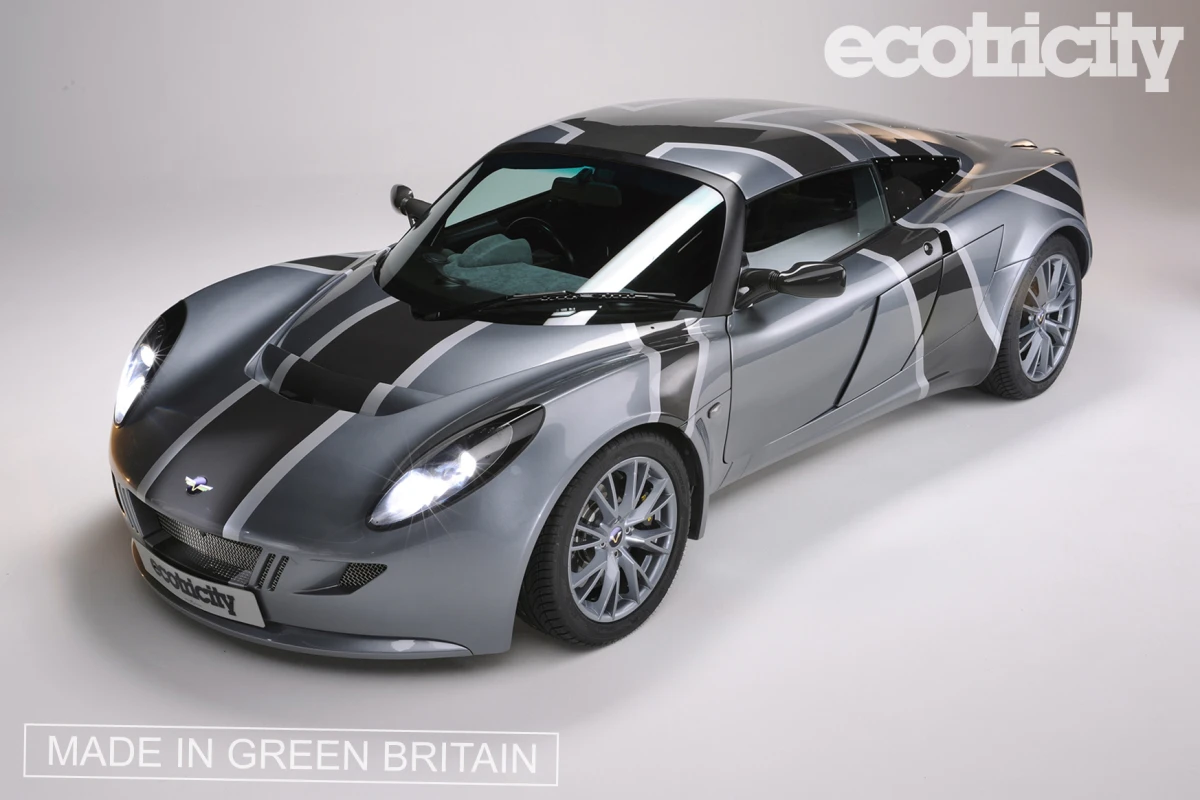 Ecotricity's one-of-a-kind all-electric 170mph Nemesis supercar