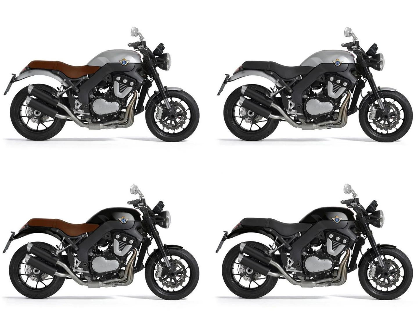 The Horex VR6 Roaster was unveiled as a production model in 2012, producing 160 hp