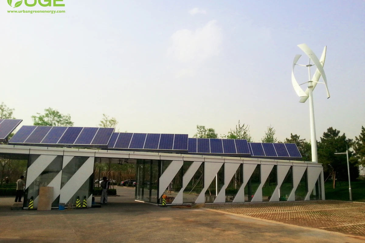 Urban Green Energy (UGE) has unveiled its newest mid-range wind turbine, the VisionAIR, which replaces the former 4K model and features improved airfoils to provide greater efficiency at moderate wind speeds