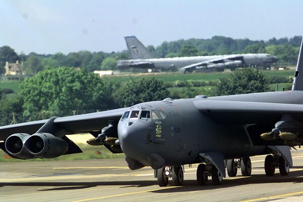The upgrade allows more weapons to be carried inside the B-52 instead of on hard points (Image: USAF)