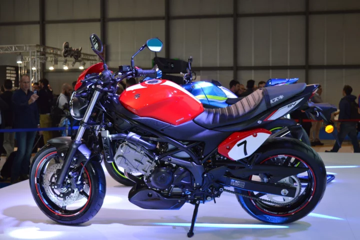 The fourth generation of the Suzuki SV650 returns to its roots with more power, less weight and the familiar sporty character