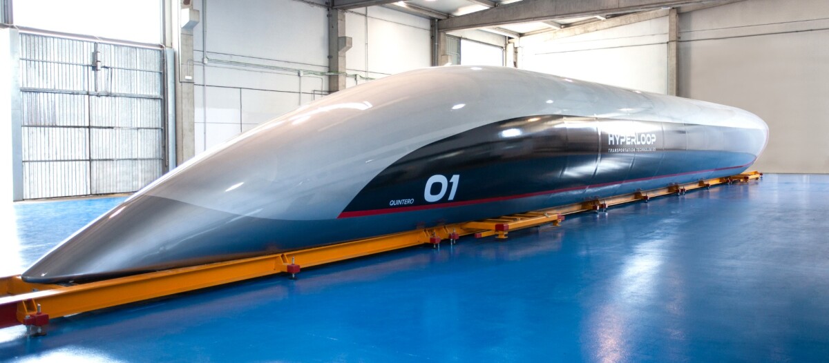 The first passenger pod from HyperloopTT is made largely from a composite material developed in-house called Vibranium, a nod to the fictional metal of the same name that features in Marvel Comics