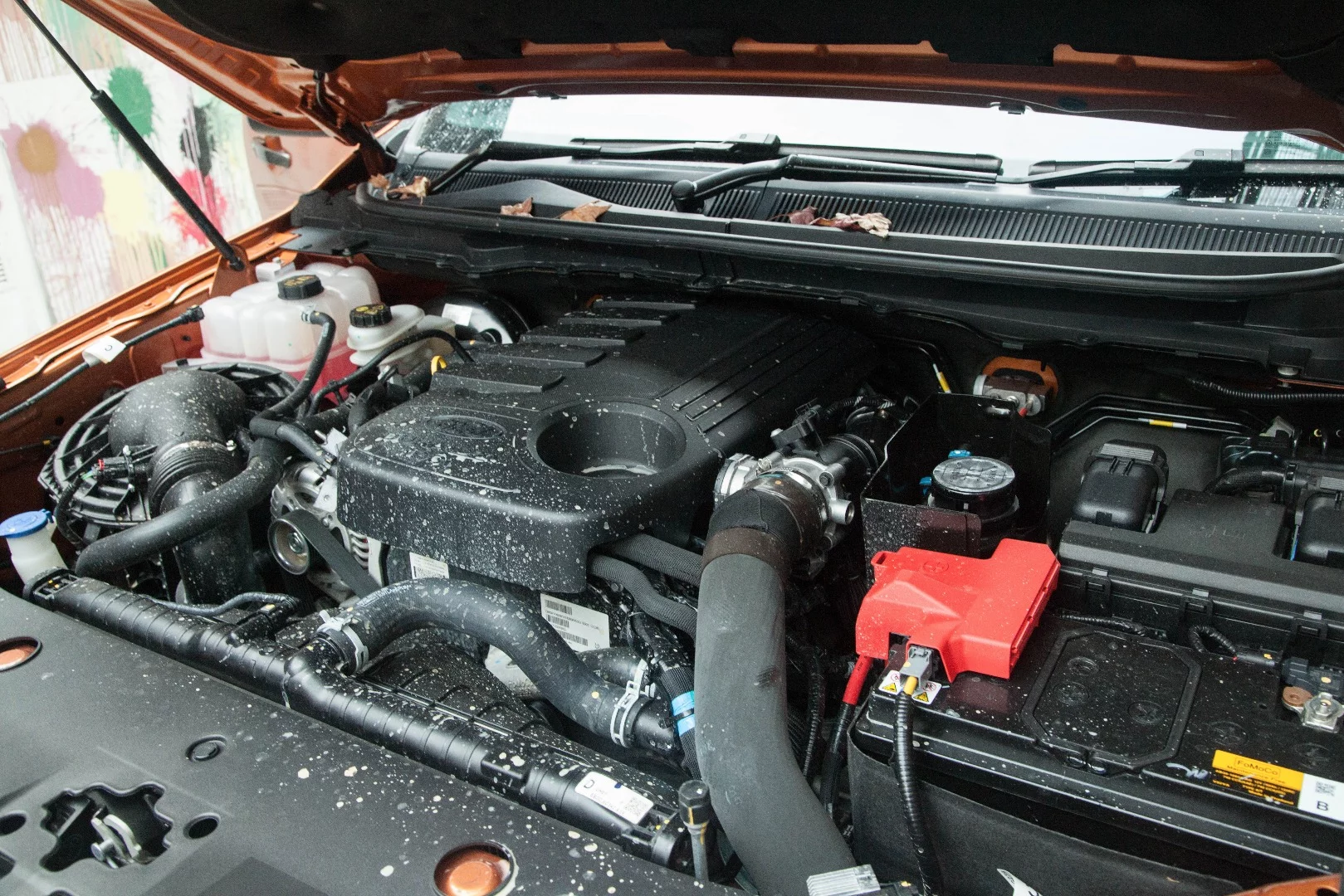 The five cylinder engine in the Ranger makes 147 kW