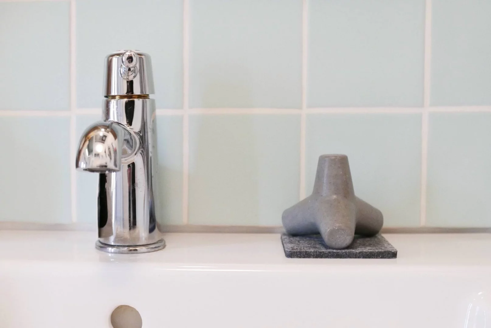 Tetra soap looks more like a paperweight than a cleaning product