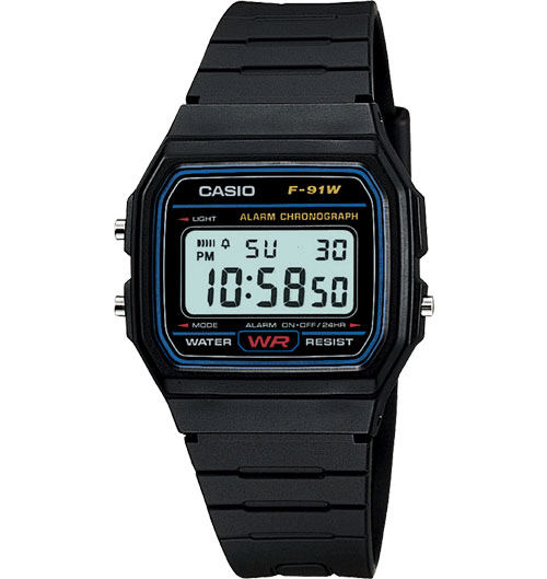 The Casio F-91W