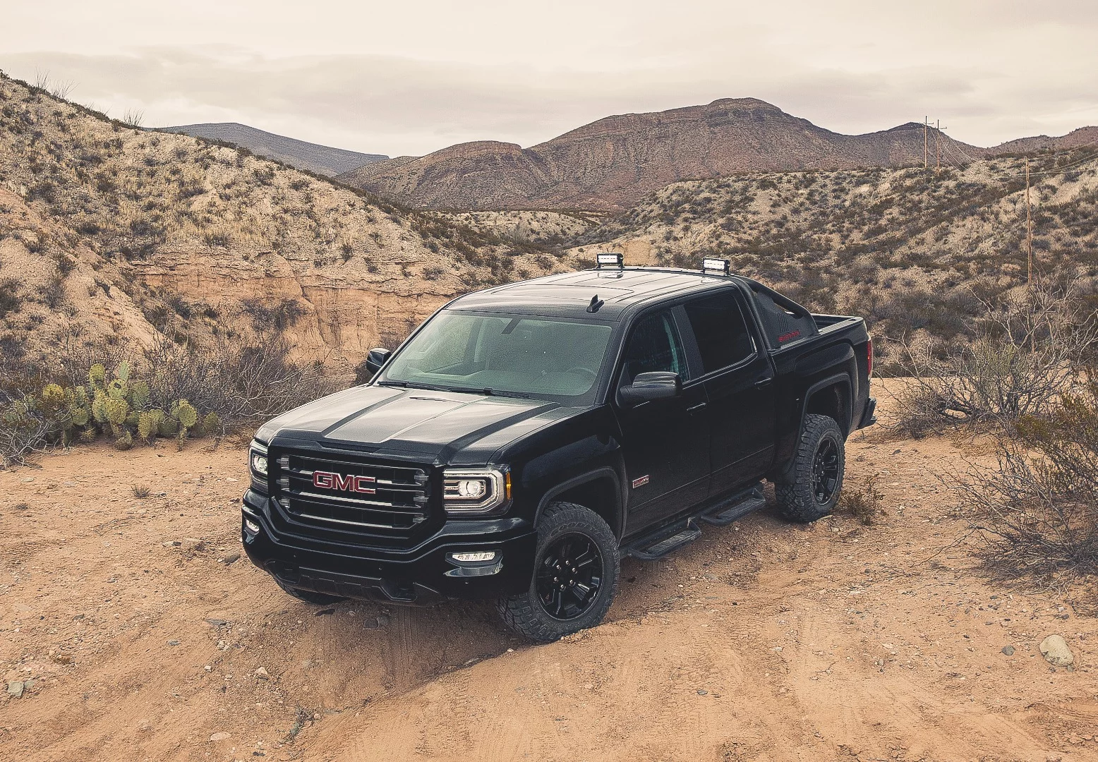 The 2016 GMC Sierra 1500 All Terrain has several things added to the standard Sierra