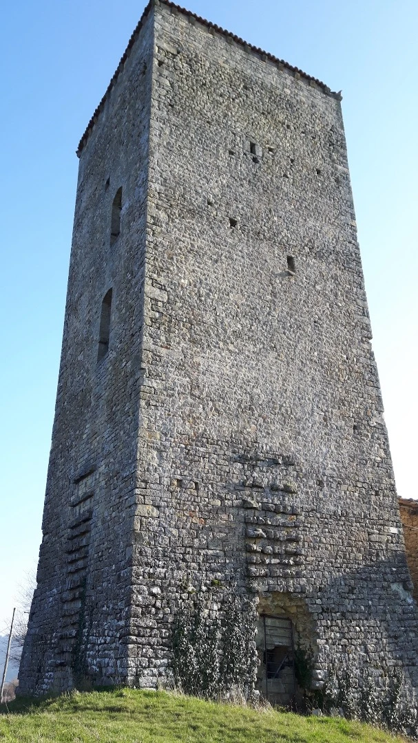 Serramazzoni's Torre della Bastiglia is a 12th Century tower erected to support the Castle of Monfestino