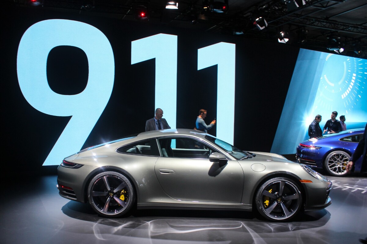 All focus on the new Porsche 911