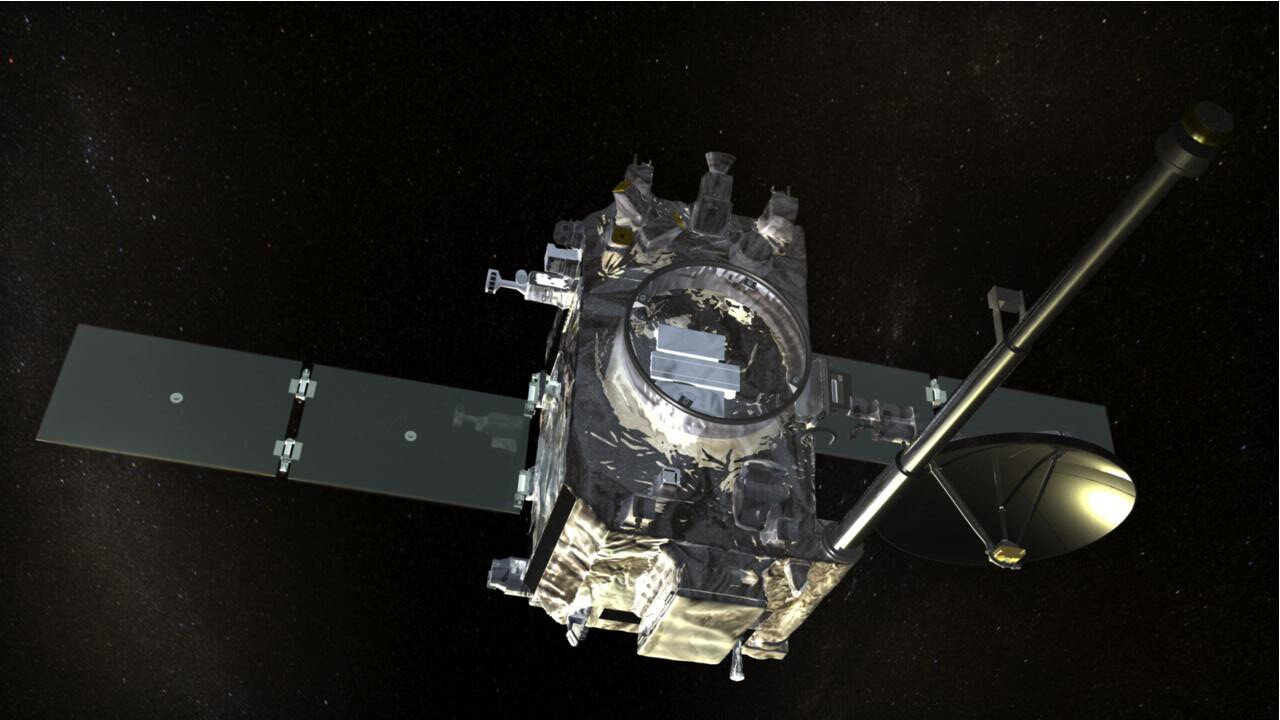 An artist's concept of STEREO spacecraft (Image: NASA)