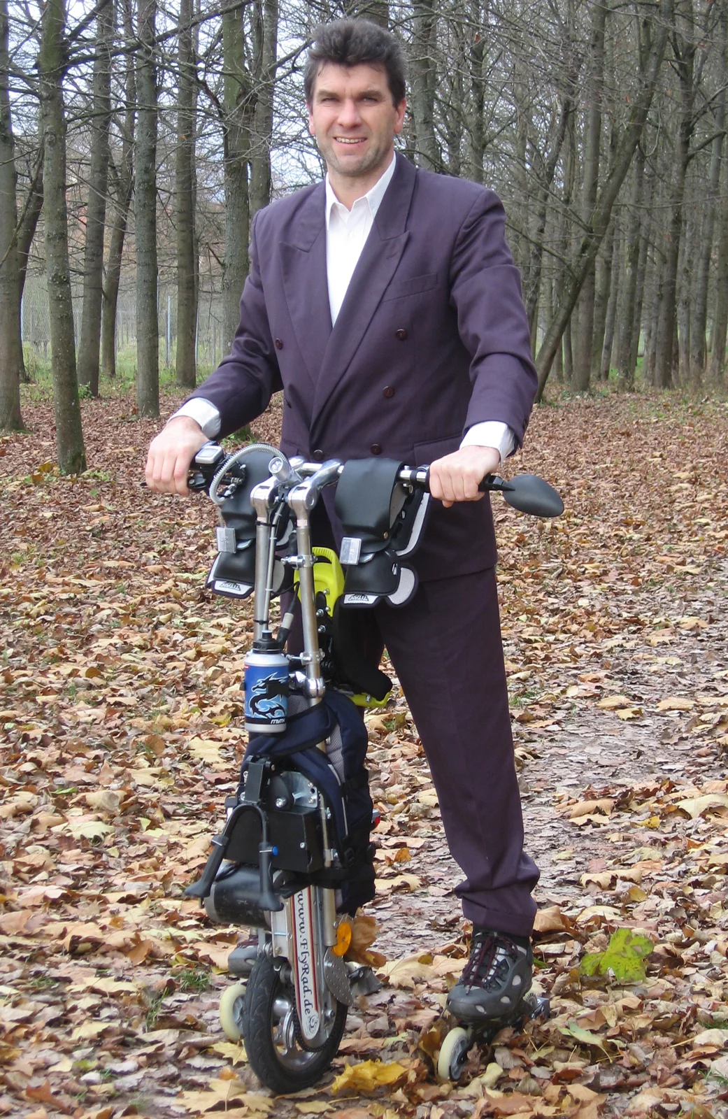 The FlyRad motorized electric unicycle