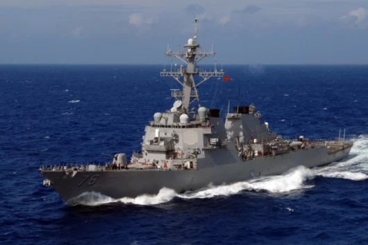 The guided-missile destroyer USS Higgins (Credit: U.S. Navy photo by Mass Communication Specialist Seaman John Wagner)