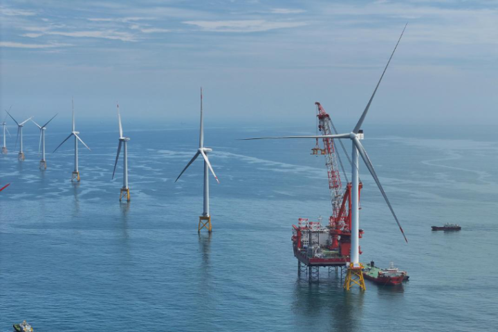 This colossal 16-MW turbine is now the largest ever connected to a power grid