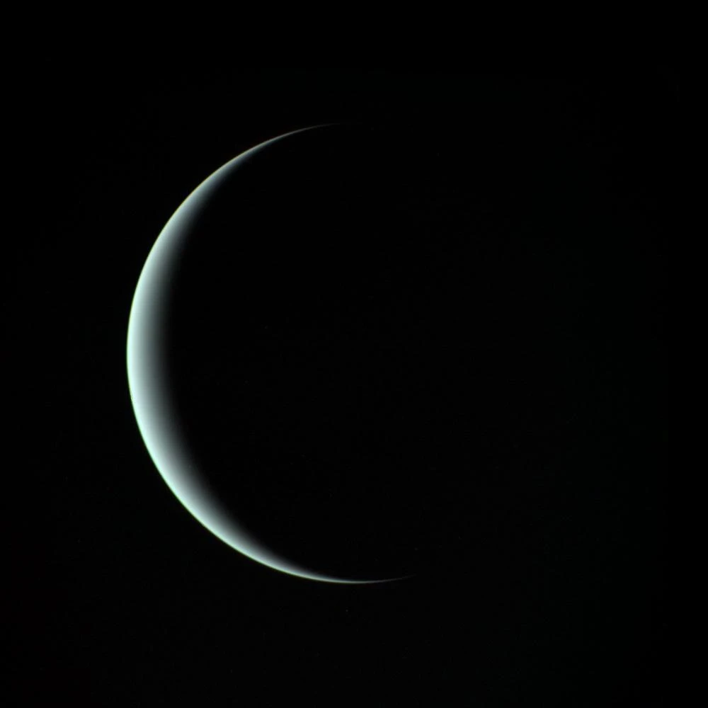 Uranus as seen from Voyager 2