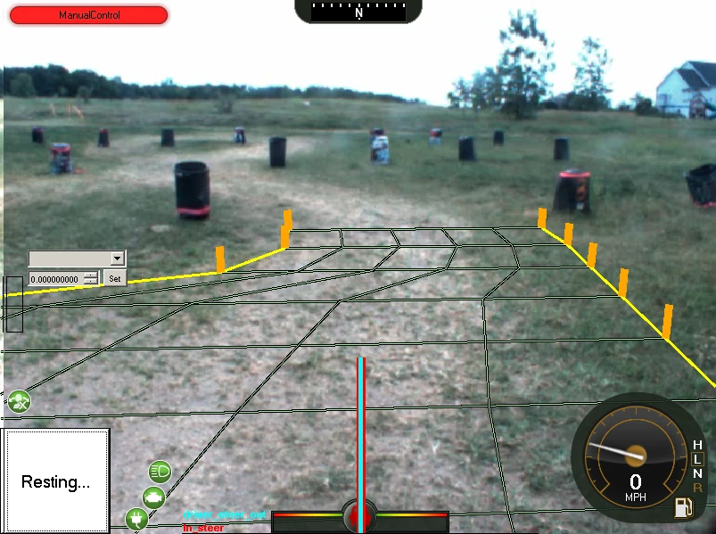 MIT researchers have developed a semiautonomous safety system which allows a human driver full control of a vehicle until it detects that the car is heading toward a hazard or obstacle, at which point it takes control and steers to safety (Image courtesy of Sterling Anderson)