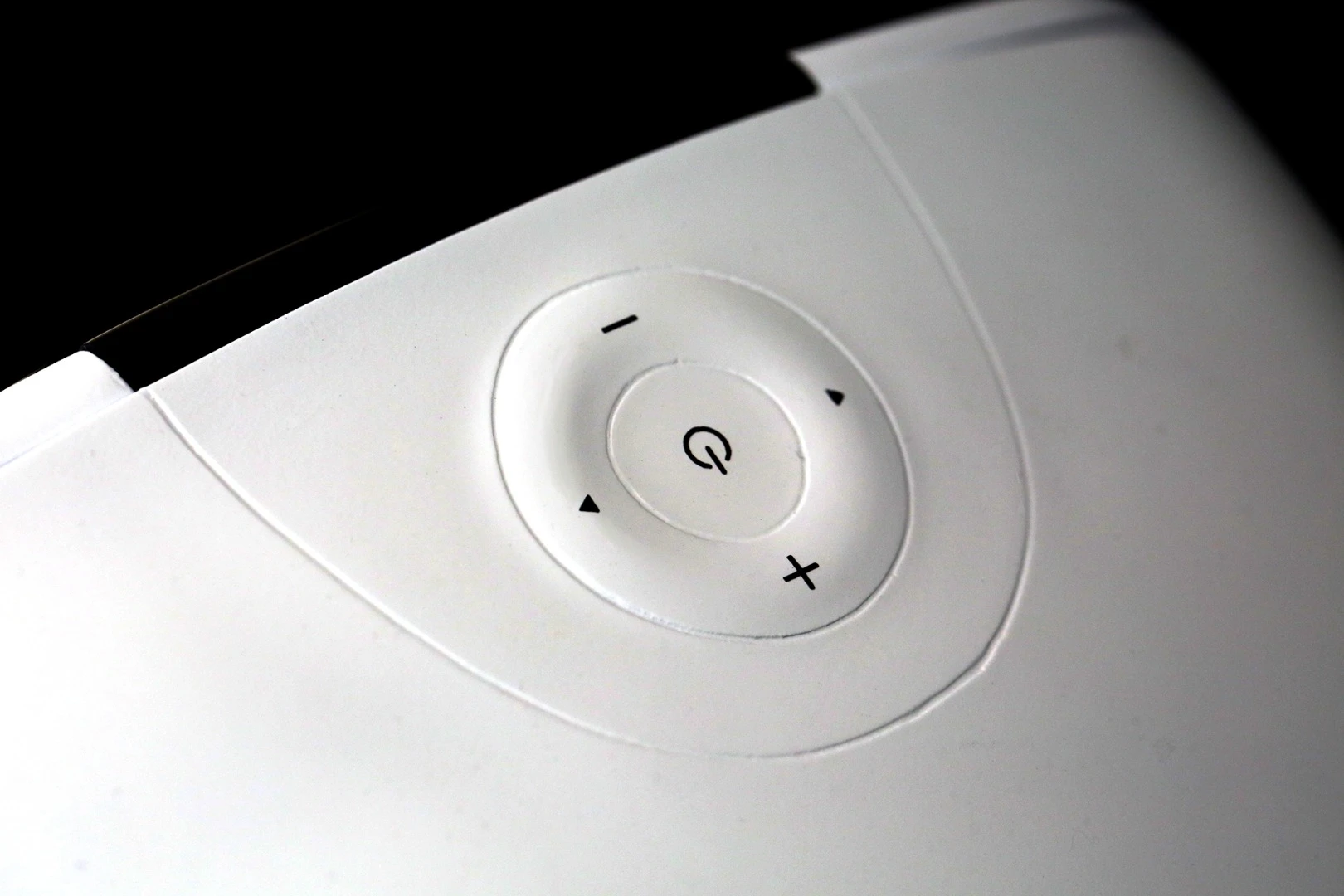 A close-up of Buddy's control unit
