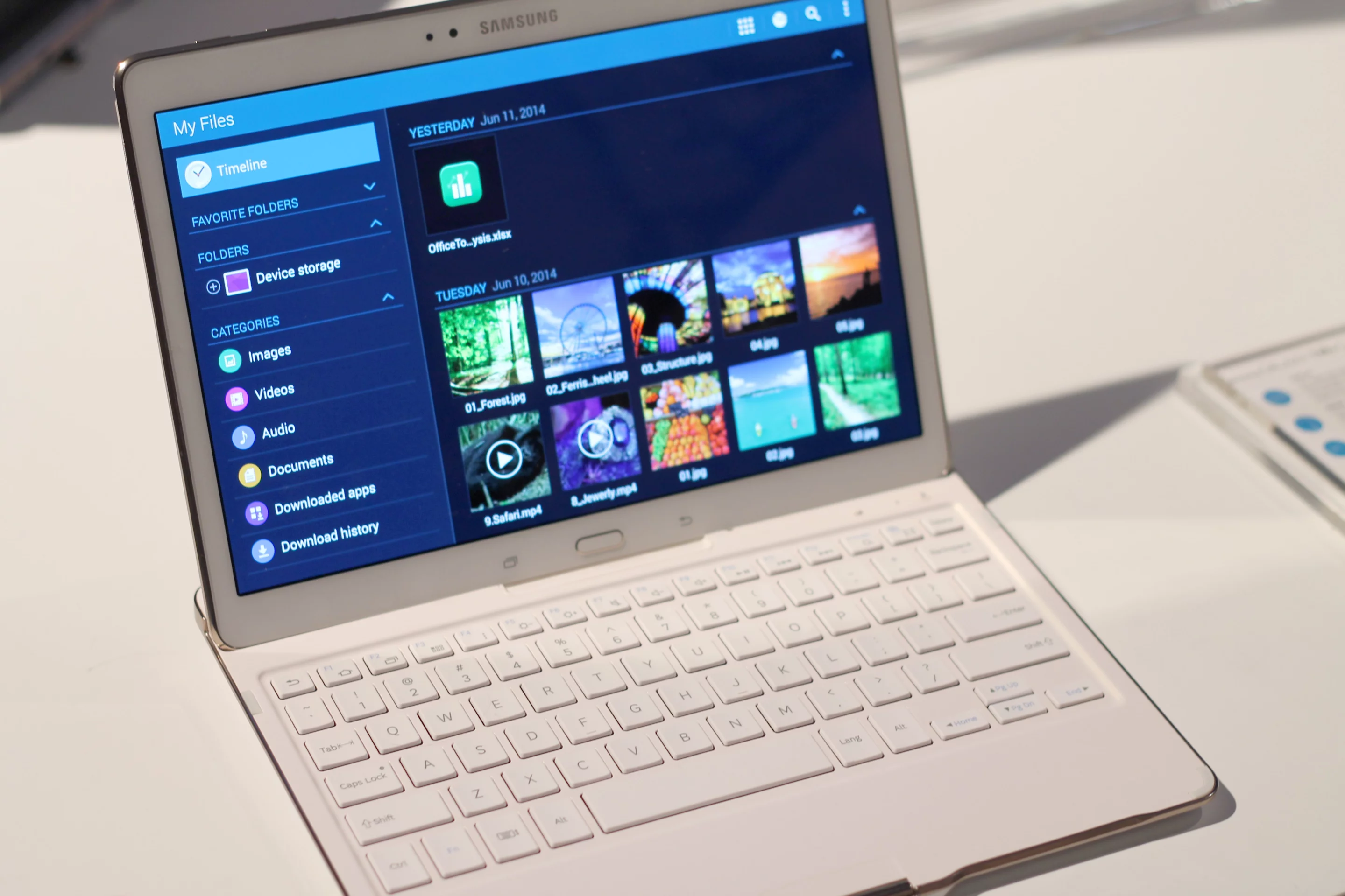 Galaxy Tab S event hands-on photos