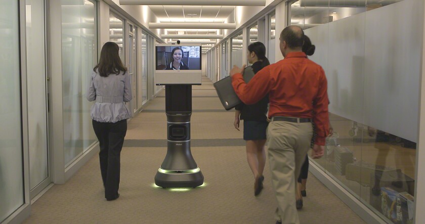 The iRobot Ava 500 in public mode