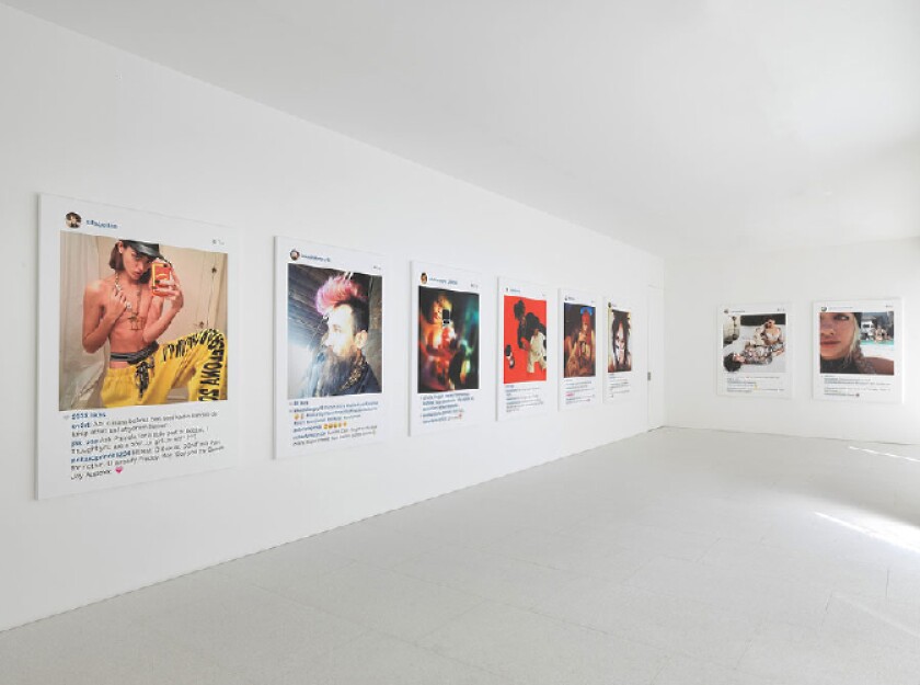 RICHARD PRINCE: New Portraits Installation view
