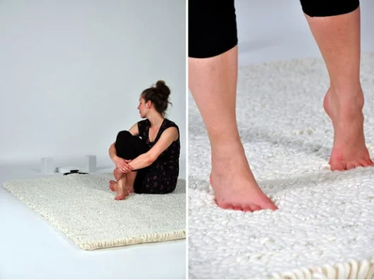 The carpet radio makes you a human antenna