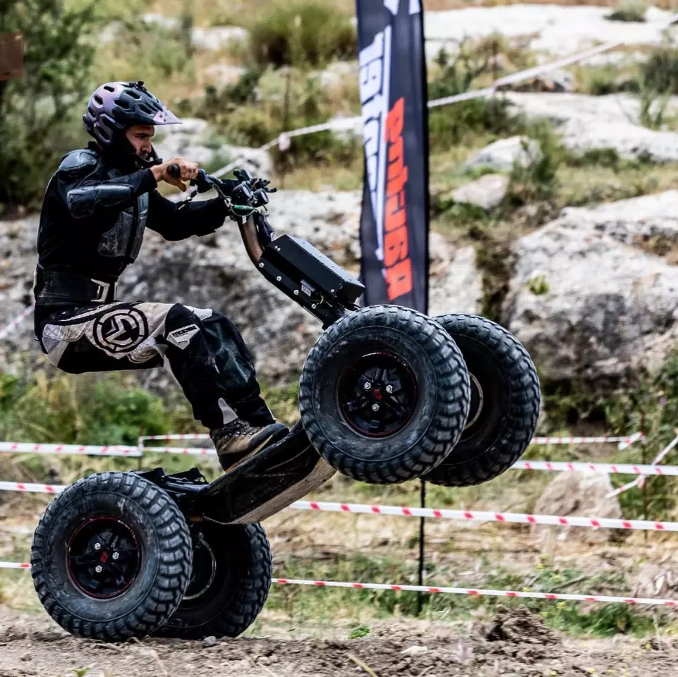 Does it wheelie? That's a yes.