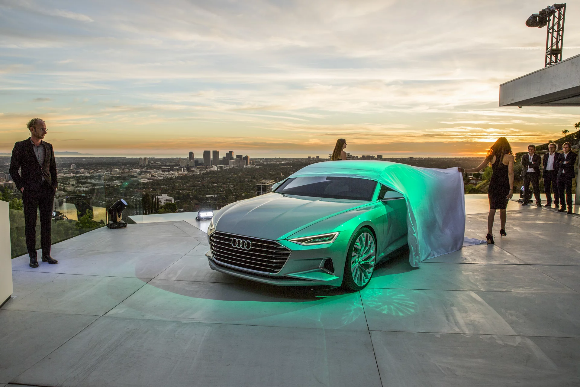 Audi shows the Prologue in LA (Photo: C.C. Weiss/Gizmag)