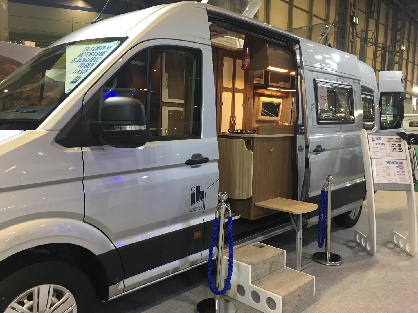 IH Motorhomes shows the 680CRD camper van