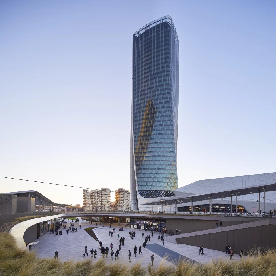Runner up Generali Tower, by Zaha Hadid Architects, has been certified as LEED platinum by the US green building council