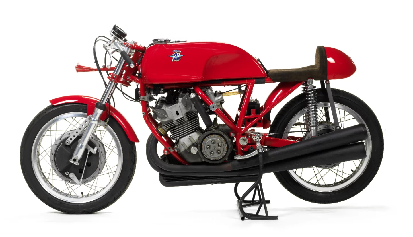 Mark Kay of MV Meccanica Verghera estimates the price to create a new 500 three-cylinder replica like this one would be in the vicinity of £115,000 to £120,000, so snaring the bike under the estimate of £70,000 to £90,000 would represent a 50 percent discount on a new replica price. This MV Meccanica Verghera replica of Agostini's 1972 500cc three-cylinder MV Agusta failed to make reserve and as we went to press, three interested parties were negotiating to purchase the bike (pictured below) post auction. If you think you might be interested, give Ben Walker a call at Bonhams in London on +44 (0)208 963 2817.
