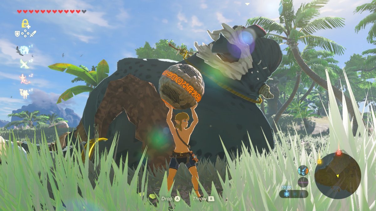 A successful ball capture.