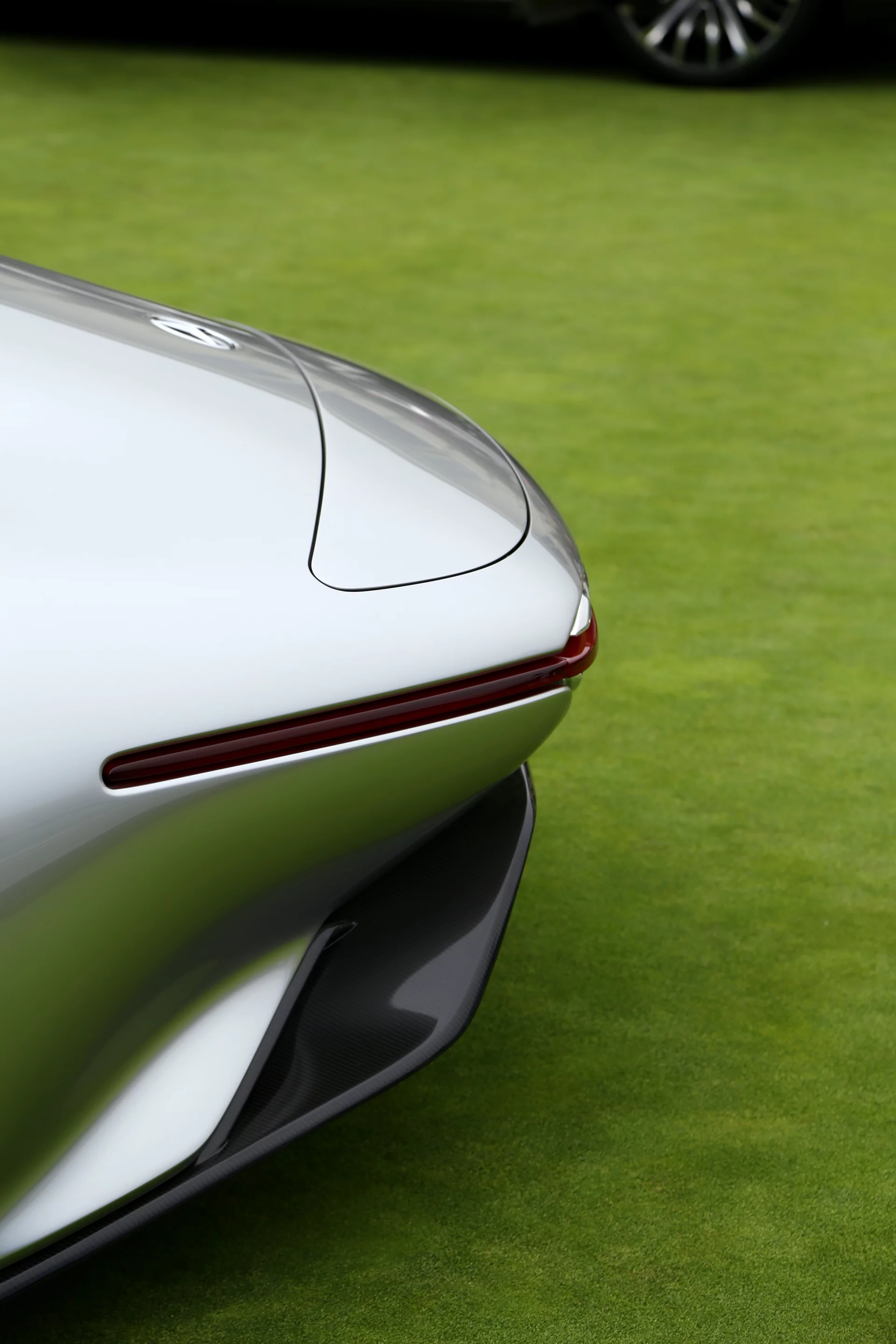 The Mercedes Benz AMG Vision Gran Turismo Concept car took time away from its Gran Turismo duties to impress at Pebble Beach (Photo: Angus MacKenzie/Gizmag.com)