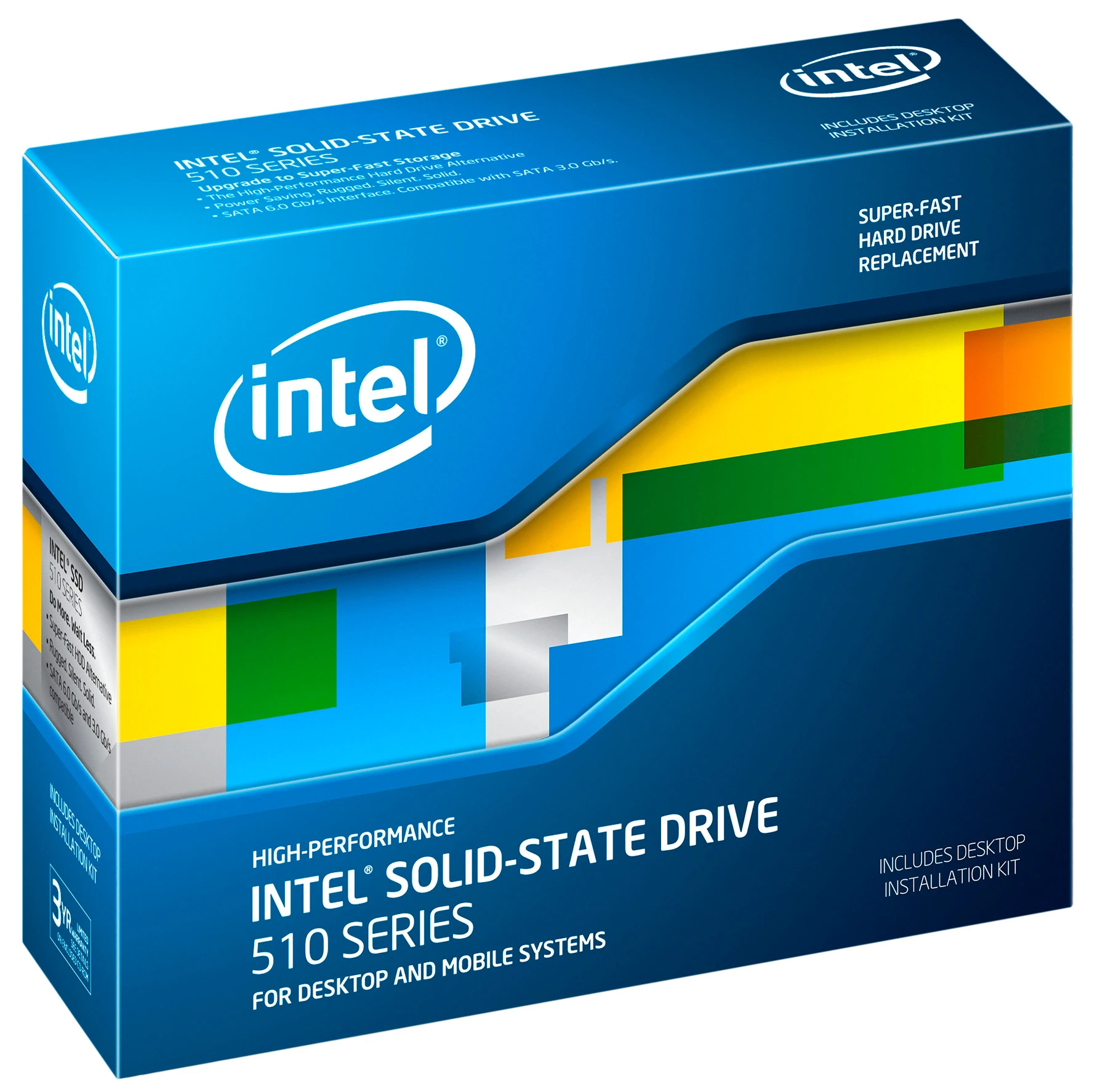 The Intel SSD 510 Series solid-state drive