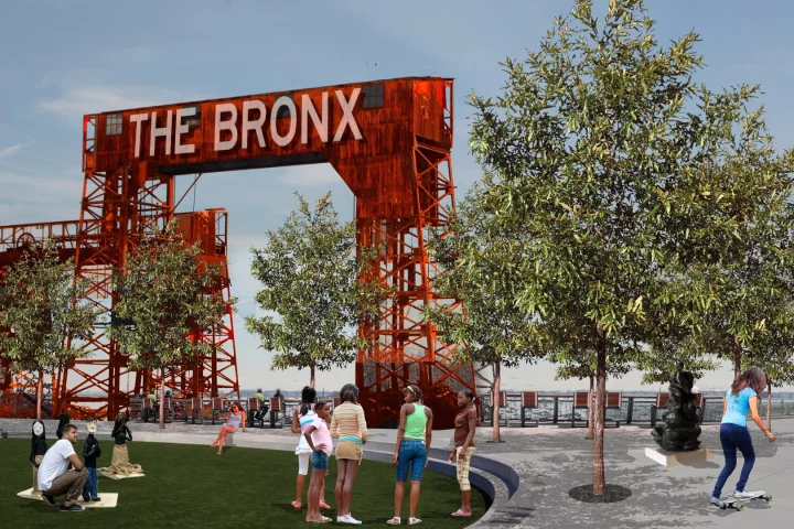 The Haven Project will see the introduction of a new network of connected open spaces in the South Bronx