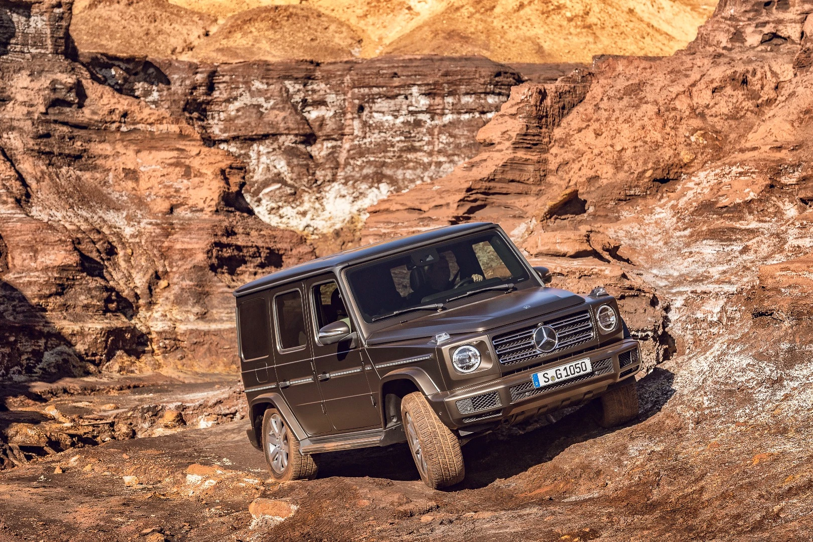 2019 Mercedes G-Class: will be very much at home off the beaten track