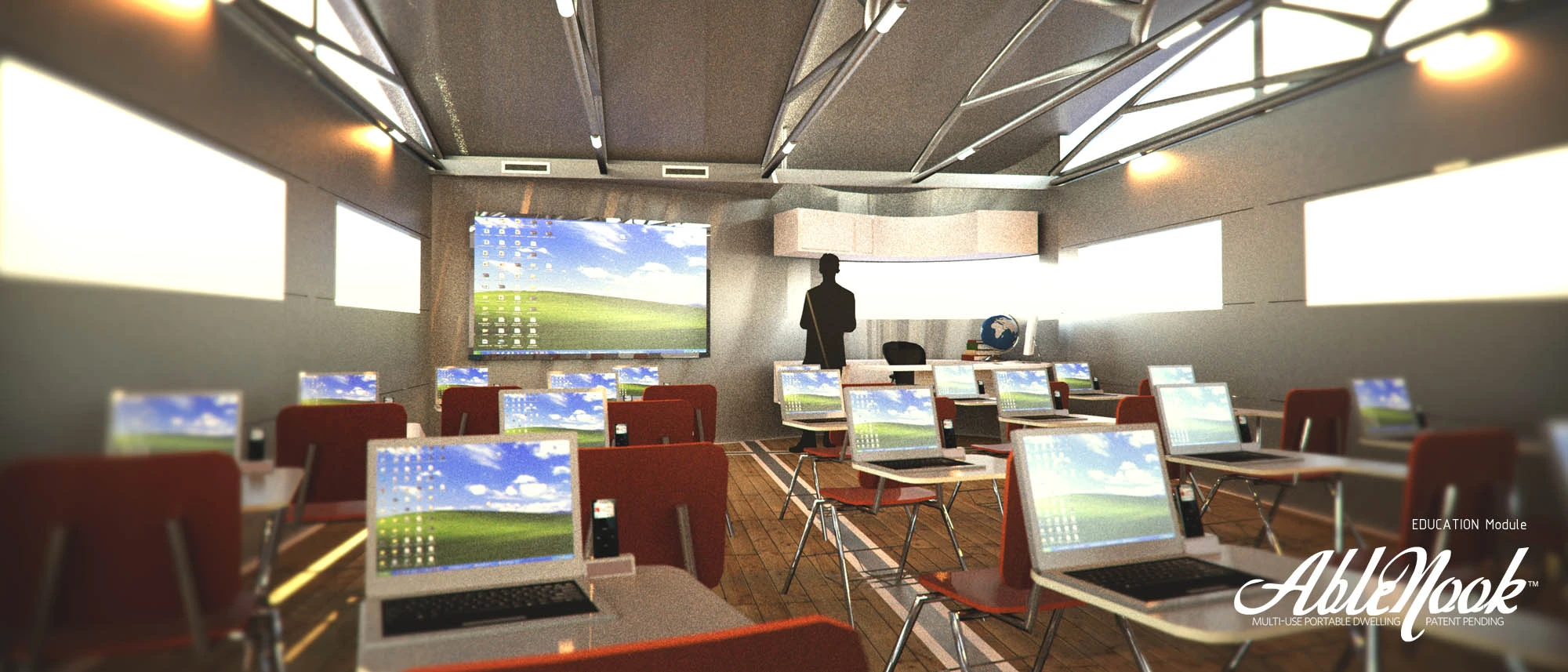 AbleNook could be a great idea for a backyard office or an affordable eco-retreat