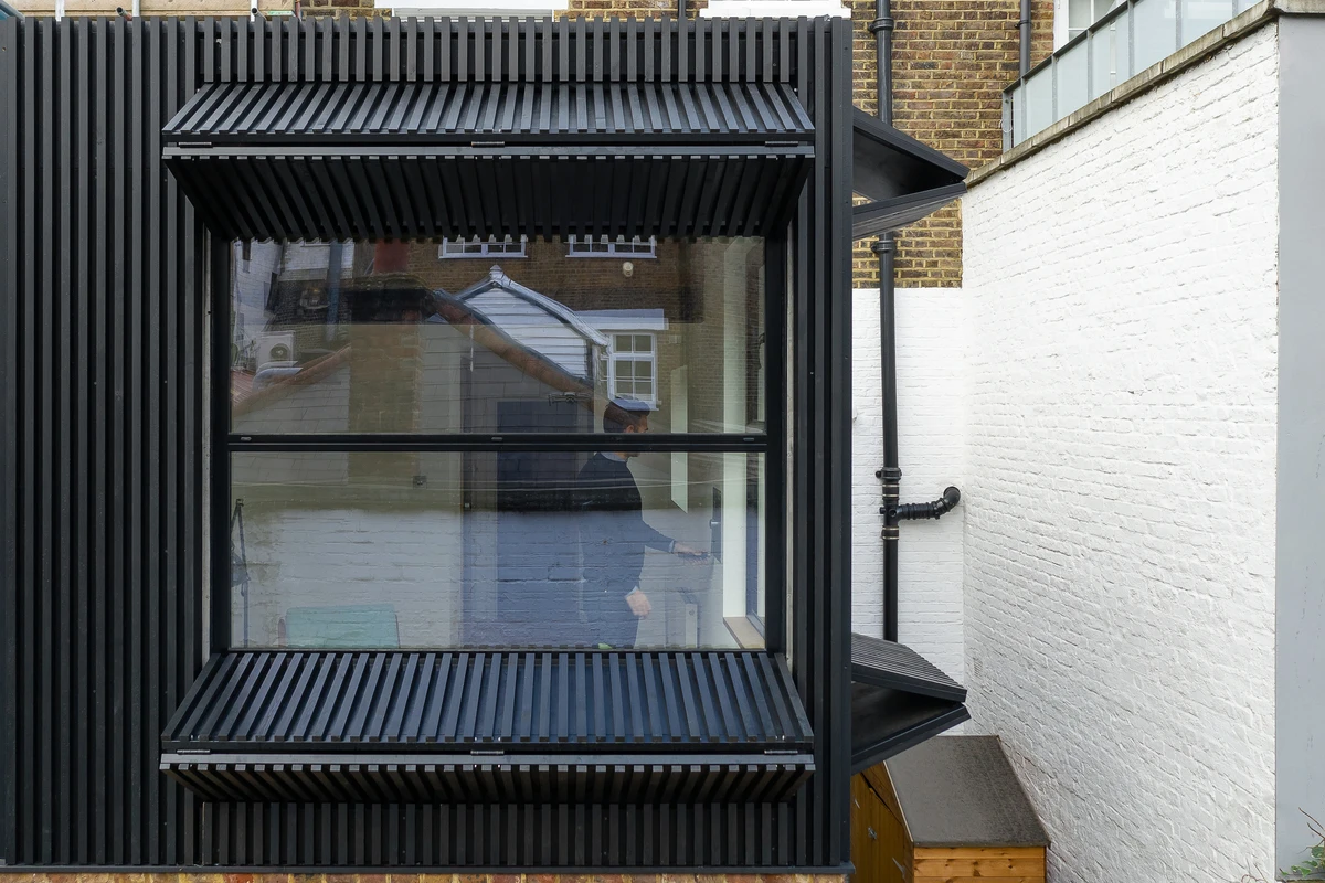 Black Box is located on a cramped London plot