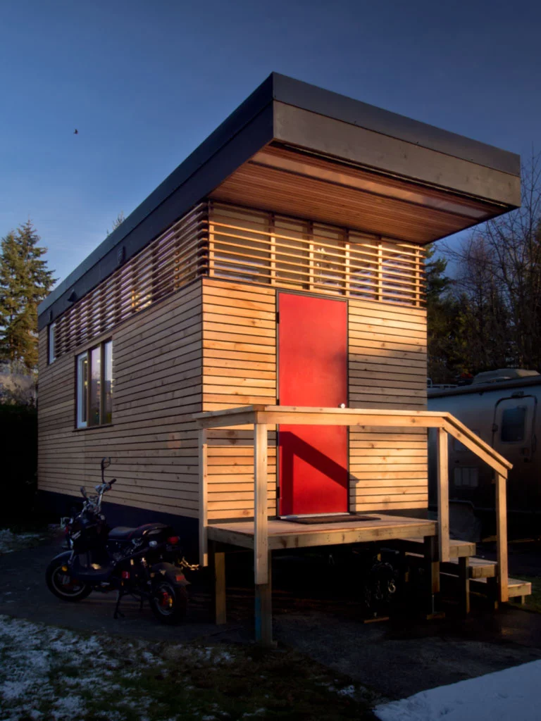 The tiny house is located in Vancouver (Photo: Marty McLennan)