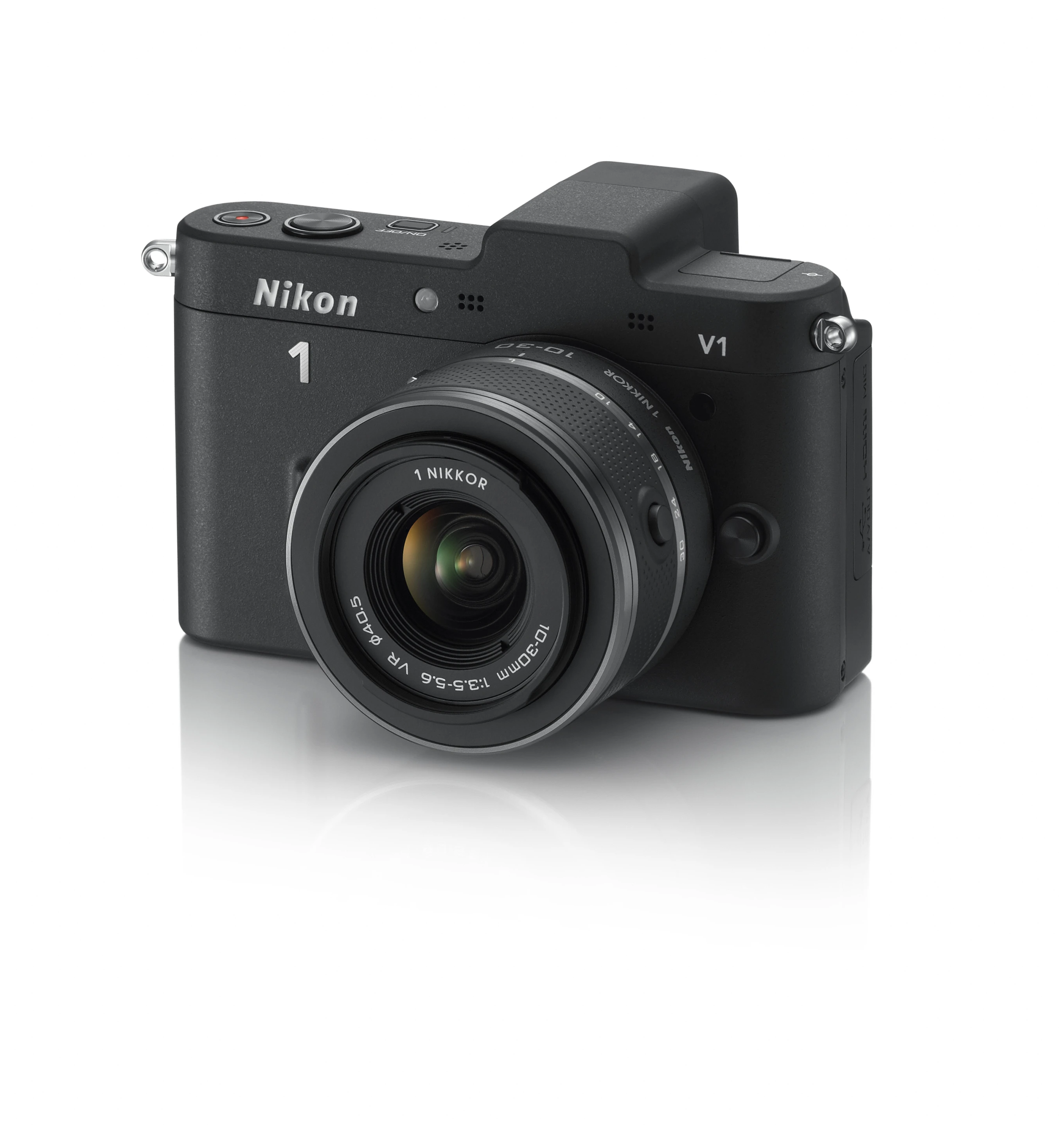The Nikon V1 with 1 NIKKOR VR 10-30mm f/3.5-5.6 kit lens