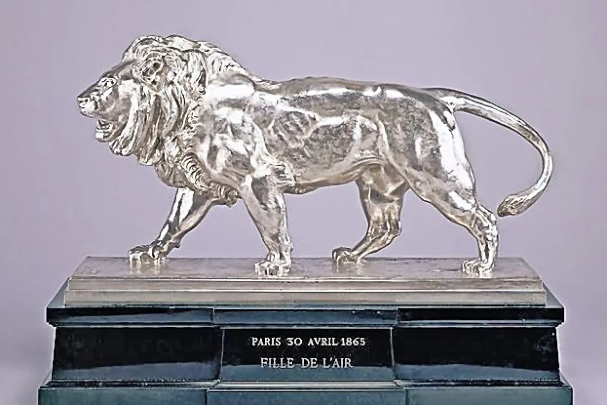 Antoine Louis Barye's 1865 Walking Lion is a perfect candidate for preservation via atomic layer deposition methods (Photo: Walters Art Museum)