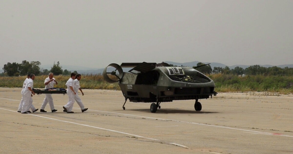 Cormorant UAV performs a minidemomission